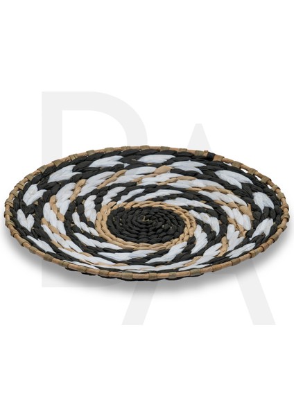 25 cm Dekoratif Hasır Tabak / Duvar Tabağı fiyatları