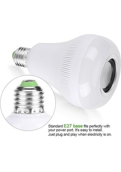 ® Kumandalı Bluetooth Hoparlör Ampul Ld-37 indirimleri