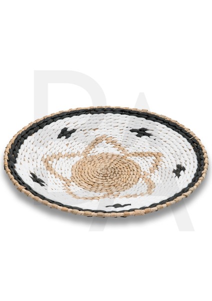 35 cm Dekoratif Hasır Tabak / Duvar Tabağı fiyatları