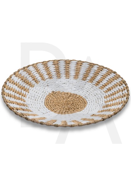 35 cm Dekoratif Hasır Tabak / Duvar Tabağı fiyatları