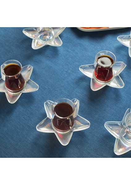 Yıldız 6 Kişilik 12 Parça Çay Seti fiyatları