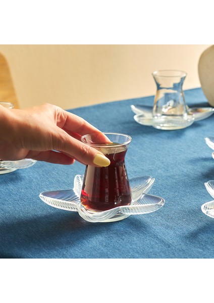 Yıldız 6 Kişilik 12 Parça Çay Seti fırsatları