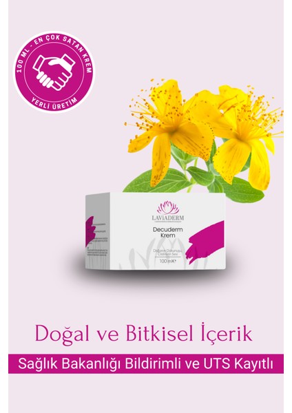 Decuderm Yatak Yarası Kremi 100 ml Hassas Ciltler için Onarıcı Etki fiyatları
