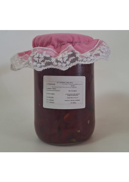 Acı Biber Reçeli 800 gr fiyatları