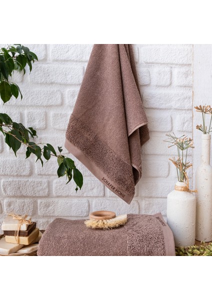 Home Soft Touch Havlu 70X140 cm 1 Parça-Kahverengi