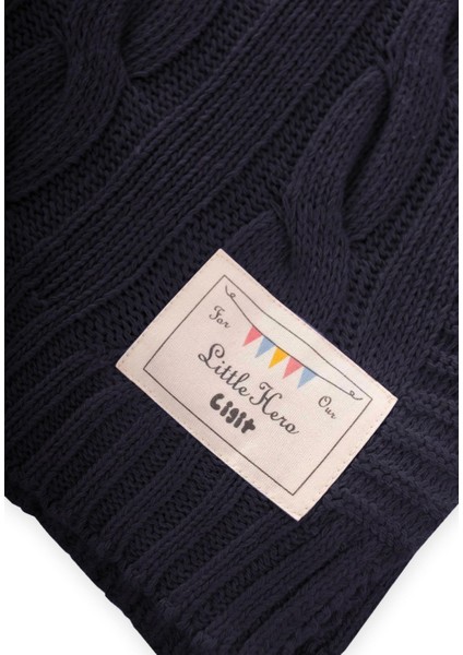 Saç Örgü Triko Battaniye 80X100 cm (+/-5 Cm) Antrasit fiyatları