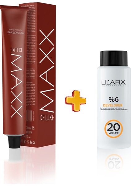 Tüp Boya 60 ml - 20 V Oksidan 60 ml 3.22 Patlıcan Moru