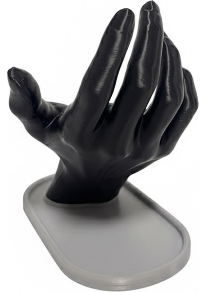 El Şeklinde Siyah Takı Standı | Modern Dekoratif Kolye ve Bileklik Teşhir Askısı fırsatları