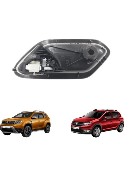Duster 2 Sandero 2 Kapi Iç Açma Kolu Mat Krom Sağ Ön Yolcu Tarafı fiyatları