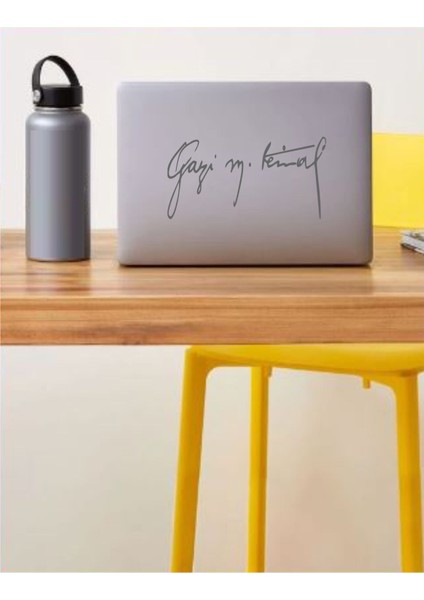 Gazi Mustafa Kemal Imza Sticker - Atatürk Imza Sticker - Atatürk Sticker - Oto Sticker - Araba Sticker - Araç Sticker - Duvar Sticker - Laptop Sticker fiyatları