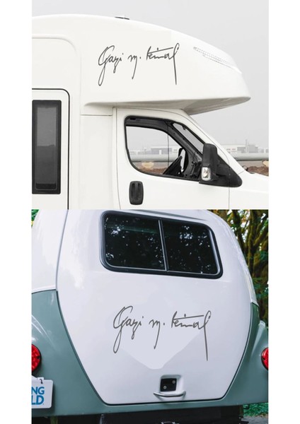 Gazi Mustafa Kemal Imza Sticker - Atatürk Imza Sticker - Atatürk Sticker - Oto Sticker - Araba Sticker - Araç Sticker - Duvar Sticker - Laptop Sticker fırsatları