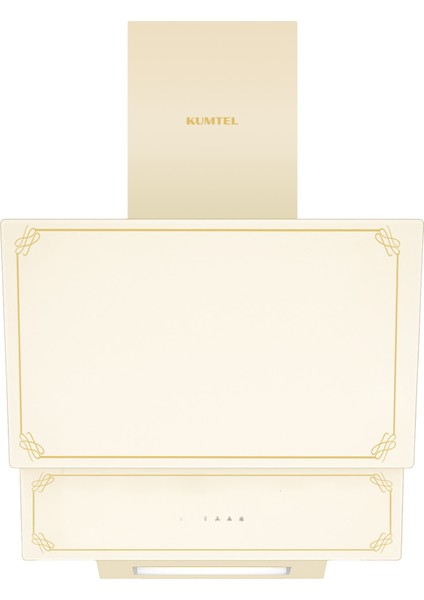 Rustik Bej Cam Davlumbaz DA6-835