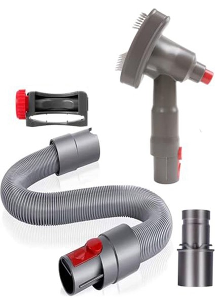 Dyson V6, V7, V8, V10, V11, V12 V15 Vakum Pet Bakım Aracı Için Orta ve Uzun Saçlı Köpekler Için Köpek Damat Fırçası Seti (Yurt Dışından)