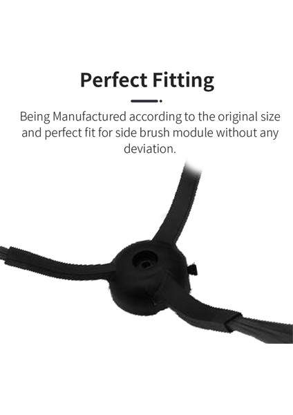 8pcs Airrobo T20 Için Vakum Yan Fırça Robot Elektrikli Süpürge Yedek Yedek Parçalar Yıkanabilir Yan Fırça (Yurt Dışından) fırsatları