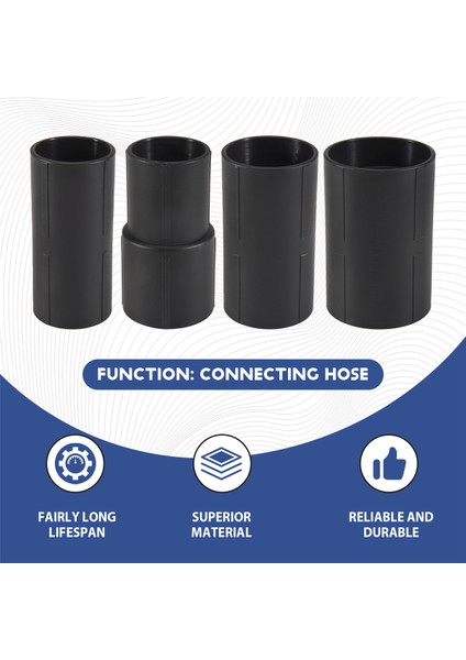 4pcs Vakum Temizleyici Toz Filtresi Dönüştürme Konnektörü Baş Adaptörü Iç Çap Için 32/40/50MM Iplik Hortum Parçaları (Yurt Dışından) fırsatları