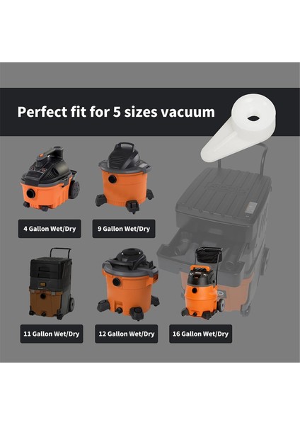 73316 Ridgid &amp; Craftsman Için Filtre Plakası Somun VT2565 9-16938 83872 Islak Kuru Vac Filtresi Öncesi 2010 Vakuum Aksesuarları Parçalar (Yurt Dışından) modelleri