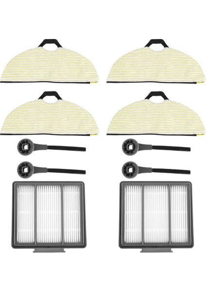 Yedek Parça Kiti Yan Fırçalar Filtreler Köpekbalığı Için Paspas Padleri Temizlik RV2001WD AV2001WD Robot Vakum Aksesuarları (Yurt Dışından) modelleri