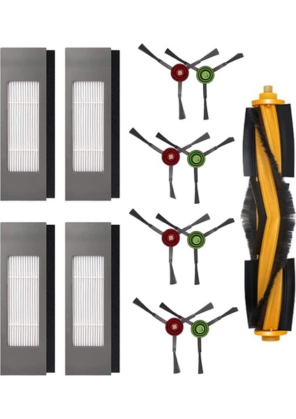 Ecovacs Deebot Ozmo 950/920/N8/T8/T8+/T8 Aıvı+/t9/t5 Vakum Süpürge Ana Fırçası, Filtre, Yan Fırçalar (Yurt Dışından)