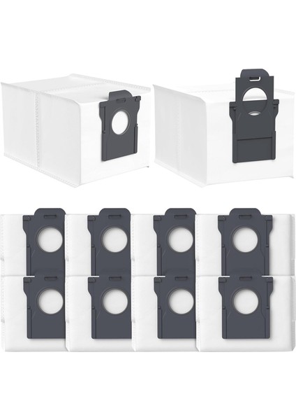 Dreame Için 10 Paket Toz Çantaları X30 Ultra / X40 Ultra / L10S Pro Ultra Robot Vakum Süpürge Torbaları Aksesuarlar Parçalar (Yurt Dışından)