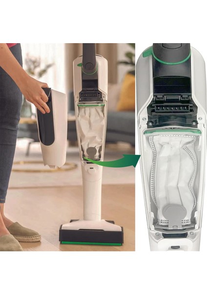 Vorwerk Kobold Vk7 Fp7 Için Vakum Süpürge Torbaları, Kobold Vk7 Için Filtre Torbaları Kablosuz Vakum Süpürge, 10 Paket (Yurt Dışından) fırsatları