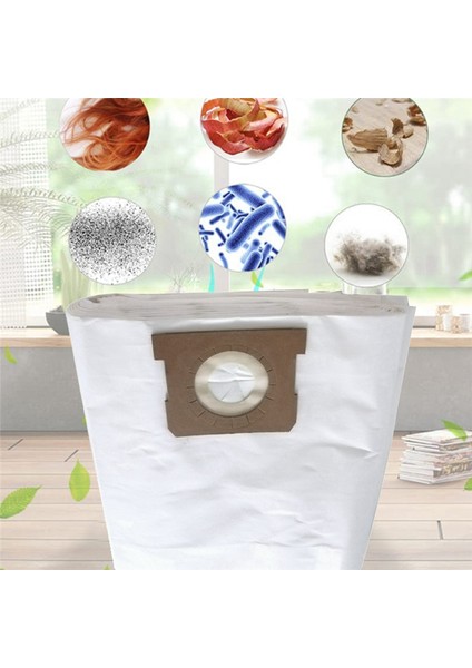 12PCS Toz Torbaları VF3503 Ridgid Için 6- 9gallon Islak Kuru Vac Yüksek Verimli Toz Torbaları Çöp Vakum Filtre Çantası (Yurt Dışından) fırsatları