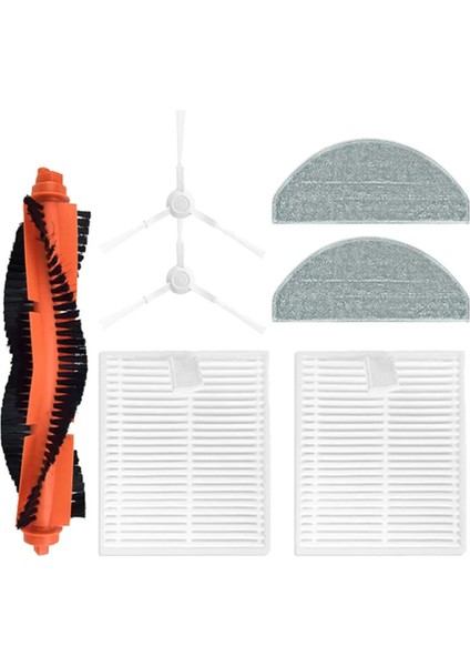 Xiaomi Robot Vakum S20 / D106 Süpürücü Temizleyici Yedek Parçalar Silin Yan Fırçası Hepa Filtre Mop Bez Rags Aksesuarları (Yurt Dışından)