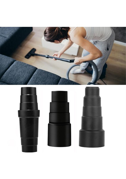 3 Hortum Adaptör Paketi Evrensel - Vakum Süpüreci Adaptör Kauçuk, Vakum Süpüreci Adaptörü - Hortum Redüktör (Yurt Dışından) fiyatları
