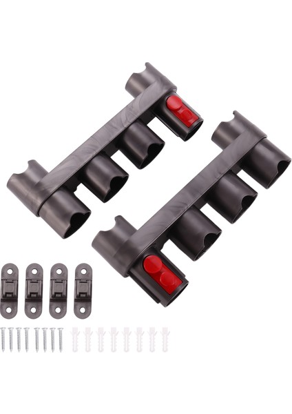 2pcs Dyson Vakum Temizleyici V15 V12 V11 V10 V8 V7 Bağlanma Tutucu Duvar Montajı Tutucu Organizatör (Yurt Dışından) fiyatları