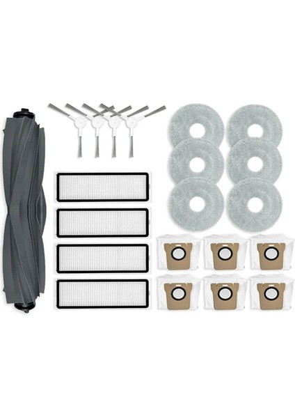 Dream L10S Ultra / L10 Ultra Robot Vakum Süpürge Ana Yan Fırça Hepa Filtre Mop Bez Toz Çanta Aksesuarları (Yurt Dışından)