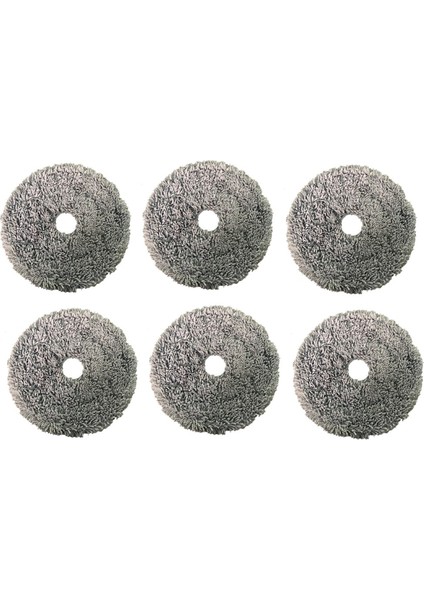6pcs Uwant U200 Robotik Vakum Cleaer Yedek Yedek Parçalar Için Yıkanabilir Mop Bezi (Yurt Dışından)