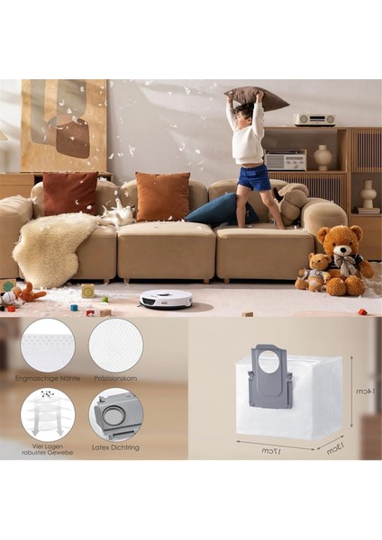 Roborock S8 / S8 Pro / G20 Uıtra Yedek Parçaları Ana Yan Fırça Hepa Filtreleri Mop Bez Toz Çantaları Aksesuarları (Yurt Dışından) modelleri