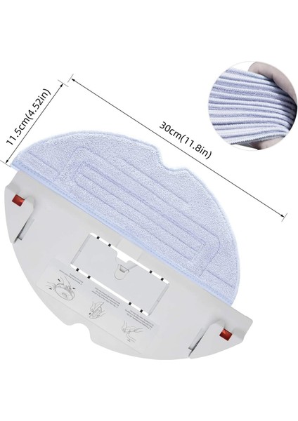 Roborock S8 / S8 Pro / G20 Uıtra Yedek Parçaları Ana Yan Fırça Hepa Filtreleri Mop Bez Toz Çantaları Aksesuarları (Yurt Dışından) indirimleri