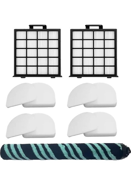 Köpekbalığı AZ4000 AZ4002 AZ400C Için Yedek Parçalar Güç Algılayan Dik Temiz Silindir Fırçası Hepa Filtre Köpük ve Keçe Filtreleri (Yurt Dışından)