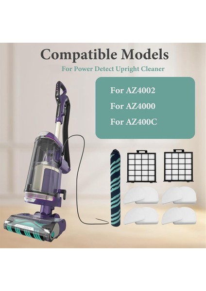 Köpekbalığı AZ4000 AZ4002 AZ400C Için Yedek Parçalar Güç Algılayan Dik Temiz Silindir Fırçası Hepa Filtre Köpük ve Keçe Filtreleri (Yurt Dışından) modelleri