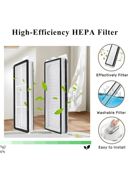 Roborock Qrevo S/qrevo Plus/qrevo Pro/qrevo Maxv Robot Vakum Ana Yan Fırça Hepa Filtre Mop Çantaları Için Aksesuar Kiti (Yurt Dışından) modelleri