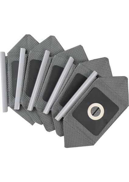 Medya Için 5pcs QW12T-608/12Z4/QW12T4 Evrensel Dokuma Olmayan Bez Torba Yeniden Kullanılabilir Elektrikli Süpürge Torbaları Toz Torbaları (Yurt Dışından)