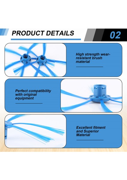 Phılıps FC8796 FC8794 FC8792 Için Süpürme Robot Yan Fırça Vakum Süpürge Parçaları (Yurt Dışından) indirimleri