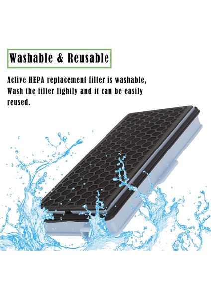 Miele Vakum Filtreleri Için 2x Hepa Filtreleri Kompakt C1-C2 Tam C2- C3 S8340 + 3 Hava Temiz Filtreleri + 3 Motor Filtreleri (Yurt Dışından) indirimleri