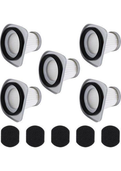 Mıdea El Vakum Süpürge SC861 SC861A Aksesuarları Haıpa Filtresi Hepa Filtresi Için 5pcs/1set (Yurt Dışından)