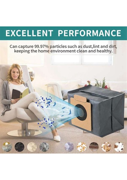 4pcs Eufy Temiz X8 Prof Pro Kendi Başlangıç Robot Vakum Temizleme Yedek Yedek Parçalar Çöp Çantası (Yurt Dışından) fiyatları