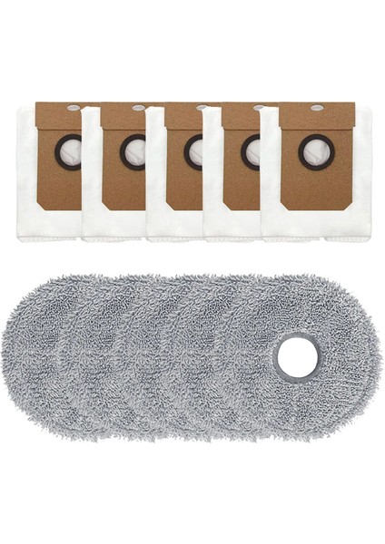 Toz Torbaları Paspas Bez Bez Cecotec Conga 11090 Süpürme Robot Vakum Temizleyici Ev Temizlik Yedek Parçalar Aksesuarlar (Yurt Dışından)