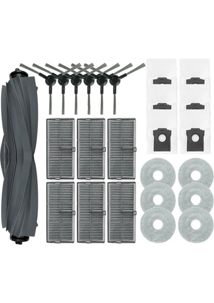 Dreame L10S Pro Ultra Yedek Ana Yan Fırça Hepa Filtre Posta Pad Toz Torbası Yedek Parçalar Aksesuarları (Yurt Dışından)