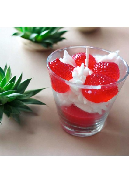 Çilek Kokulu Soya Wax Mum fiyatları