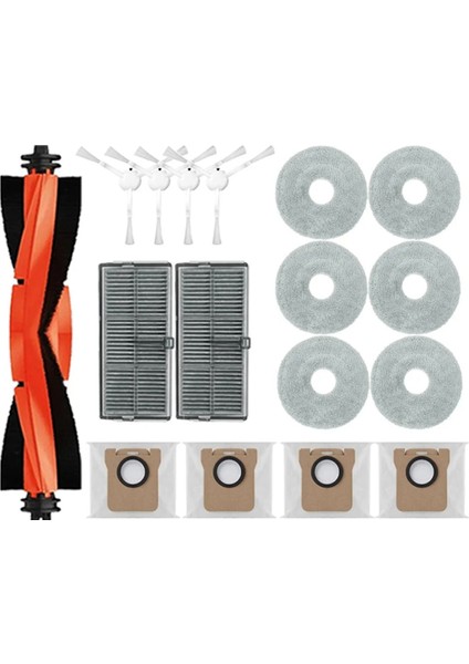 Xiaomi Mijia M30S Için D103CN Robot Vakum Yedek Parçalar Sarf Makineleri Hepa Filtre Mop Bez Toz Çantası Aksesuarları (Yurt Dışından)