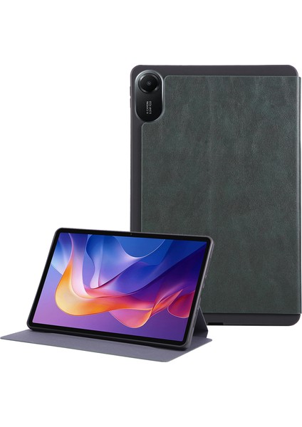 Xiaomi Redmi Pad 2 Darbeye Dayanıklı Kılıf Pu Deri Tablet Kılıfı ve Standı (Yurt Dışından)