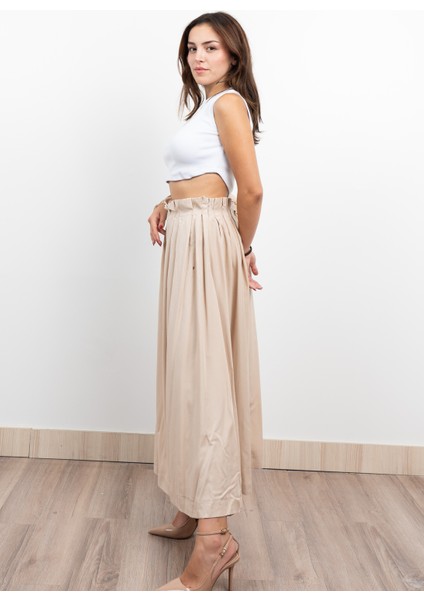 Pilikaşe Üzeri Puntolu Uzun Etek 6792 fiyatları