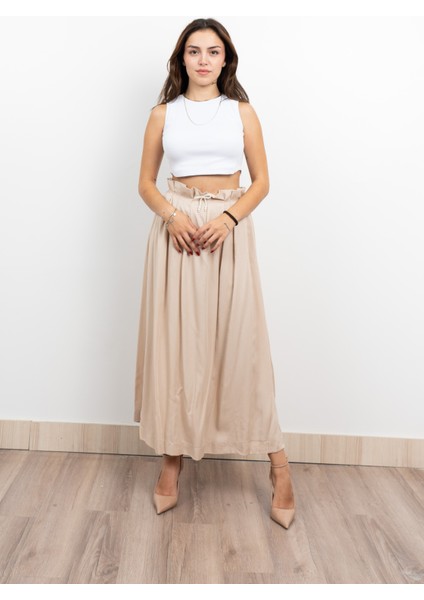 Pilikaşe Üzeri Puntolu Uzun Etek 6792 modelleri