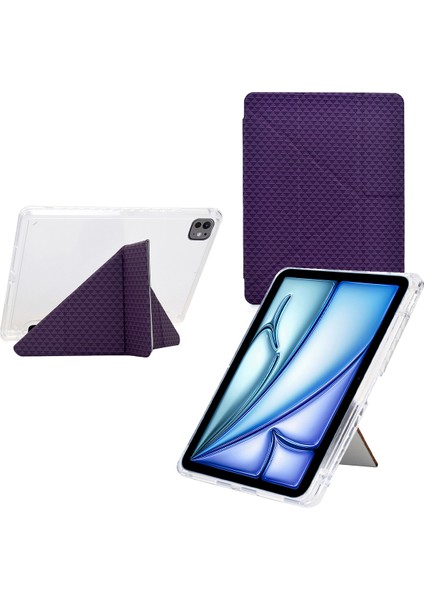 iPad Air 11 (2025) / (2024) / Air (2022) / (2022) / Pro 11 (2022) Deri + Akrilik Kılıf (Yurt Dışından)