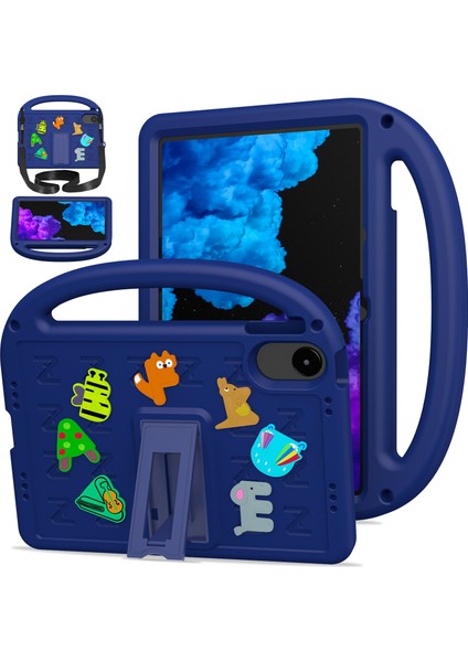 Redmi Pad 2 Karikatür Dijital Mahjong Tarzı Eva Kılıf Omuz Askılı (Yurt Dışından)