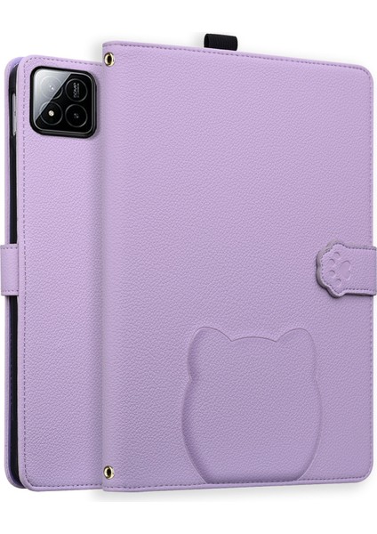 Xiaomi Pad 7 / 7 Pro Kılıf Deri Standlı Masa Örtüsü ve Kalem Tutucu (Yurt Dışından)